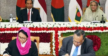 Dhaka-Jakarta inks five instruments