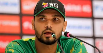 Mashrafe fined, Gunathilaka receives official reprimand