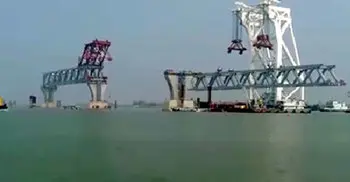 Padma Bridge’s 2nd span installation work begins