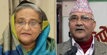 Sheikh Hasina phones Nepal PM, assures all help