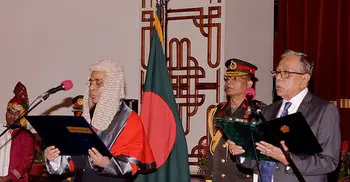 President administers Mahmud Hossain’s oath as CJ