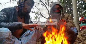 Unusual cold weather disrupts normal life in Rajshahi