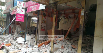 মিরপুরে রাজউকের উচ্ছেদ অভিযান