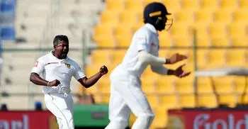 Rangana becomes leading left-arm wicket-taker in Test history