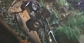 Bus plunges into river in India, killing 12