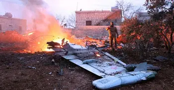 Syria rebels down Russian plane, pilot killed: monitor