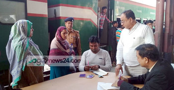 সিরাজগঞ্জে ট্রেনের ৪শ' যাত্রীকে জরিমানা