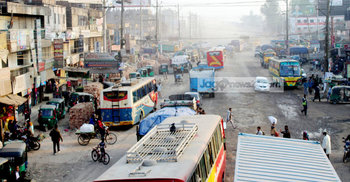 ঢাকা-বঙ্গবন্ধু সেতু মহাসড়কে যান চলাচল স্বাভাবিক