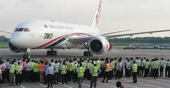 Biman’s first Dreamliner arrives