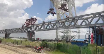 5th span of Padma Bridge installed