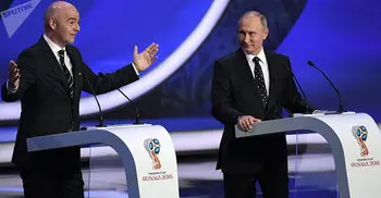 FIFA tells Putin world is ‘in love’ with Russia