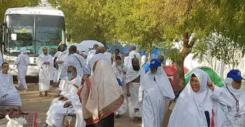 Pilgrims flock to Mount Arafat to mark most important day of Hajj