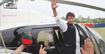 Imran’s Helicopter Ride: ‘it’s cheaper than car’
