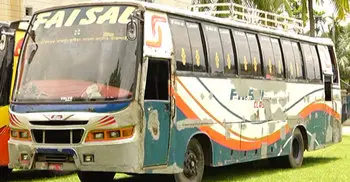 Bus of Ganjeraj Paribahan seized over infant Afifa’s death in Kushtia
