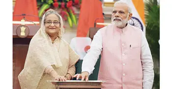 Sheikh Hasina, Modi to inaugurate two rail projects today