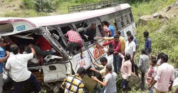 Death toll from India bus accident rises to 57