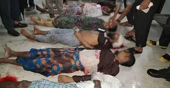 7 killed as bus hits three-wheeler in Barguna