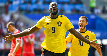 লুকাকুর জোড়া গোলে ৩-১ ব্যবধানে এগিয়ে বেলজিয়াম