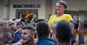 Stabbed Brazilian presidential candidate stable, in therapy