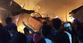 কুমিল্লায় ৫০ দোকান ভস্মীভূত