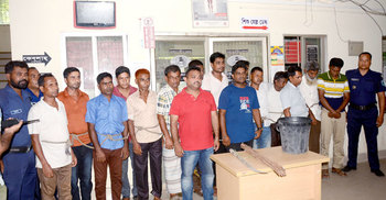 দিনাজপুরে বিএনপির ১৬ নেতাকর্মী গ্রেফতার