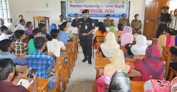 ক্লাস নিলেন র‌্যাব অধিনায়ক