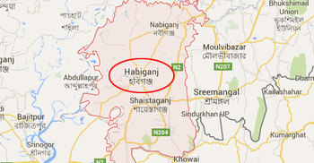 নবীগঞ্জে দুই গ্রামবাসীর সংঘর্ষে আহত অর্ধশত