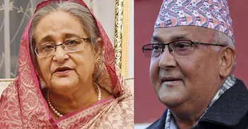 Nepalese PM invites Sheikh Hasina to join BIMSTEC Summit