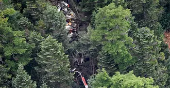 Helicopter crashes in Japan, 9 killed