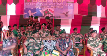 পাঁচবিবি সীমান্তে বিজিবি-বিএসএফ বৈঠক