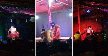 ঝিনাইদহে মেলার নামে চলছে অশ্লীল নৃত্য
