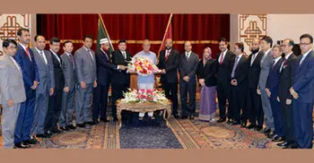 New HC judges meet President