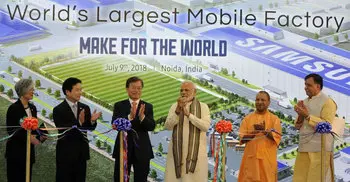 World’s largest mobile phone factory set to open in India