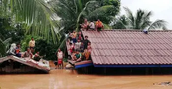 Laos dam collapse: 20 killed as floods hit villages