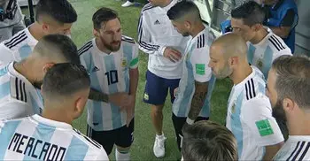 Rojo reveals what Messi said at half-time against Nigeria