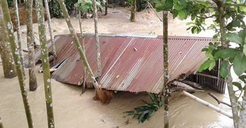 ঈদের আগে পানিবন্দি মৌলভীবাজারের শতাধিক গ্রাম