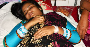 পাতা নিয়ে দ্বন্দ্বে গর্ভের সন্তানটাই হারালেন মা