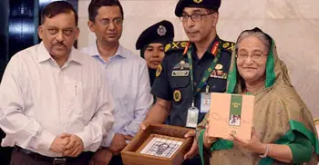 PM unveils book on Bangabandhu’s prison life