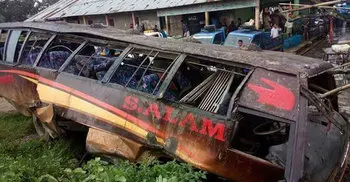 Bus-train collision kills 2 in Ctg