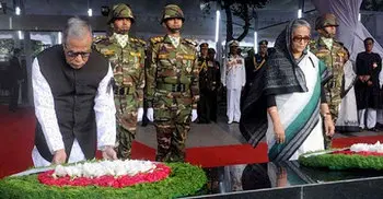 President, PM pay homage to Bangabandhu