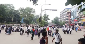 Student protest continues