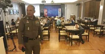 Thai police shut down journalists’ discussion about Rohingya