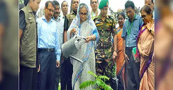 PM inaugurates 30 lakh saplings plantation for martyrs