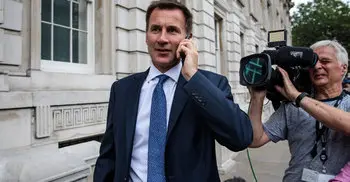 UK PM May appoints Hunt as new foreign minister