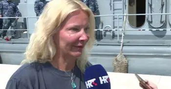 UK woman rescued after 10 hours in sea