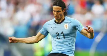 Cavani brace sends tearful Ronaldo home early