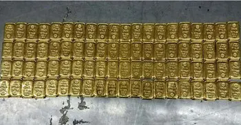 80 gold bars worth Tk 4cr seized at Dhaka airport