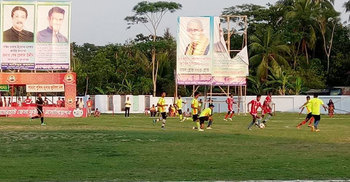 ঝিনাইদহ জেলা ফুটবল দলকে হারালো পাবনা জেলা পুলিশ