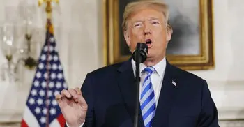 Trump declares US withdrawal from Iran nuclear deal