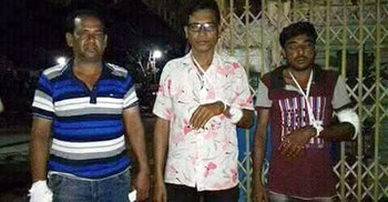 গাংনীতে শ্রমিকলীগ নেতাসহ ৭ জনকে কুপিয়ে জখম